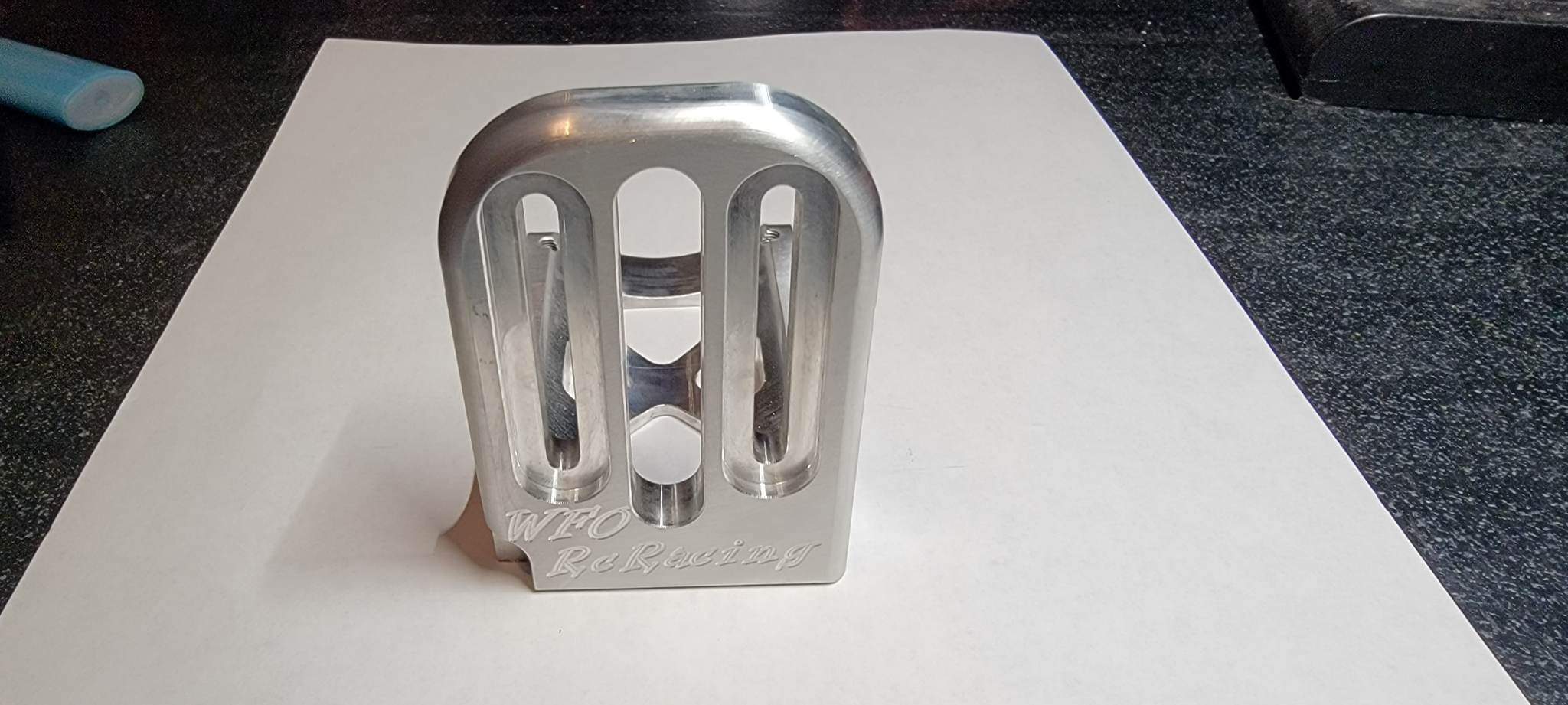 F&R Aluminum Motor Mounts, Orange - Dollar Hobbyz