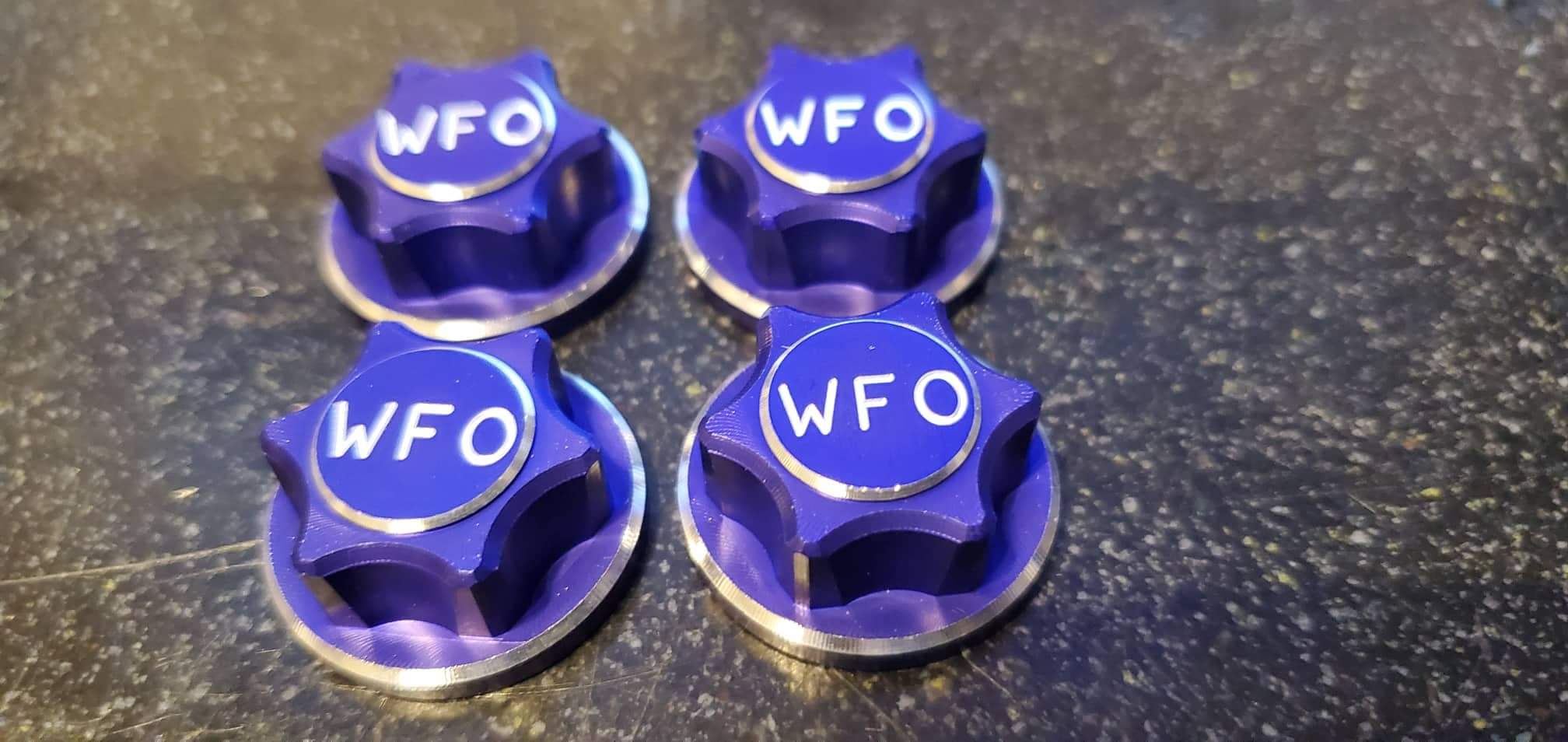 Wfo Rc Racing WFO X-Maxx Wheel Nuts โ WFO RC